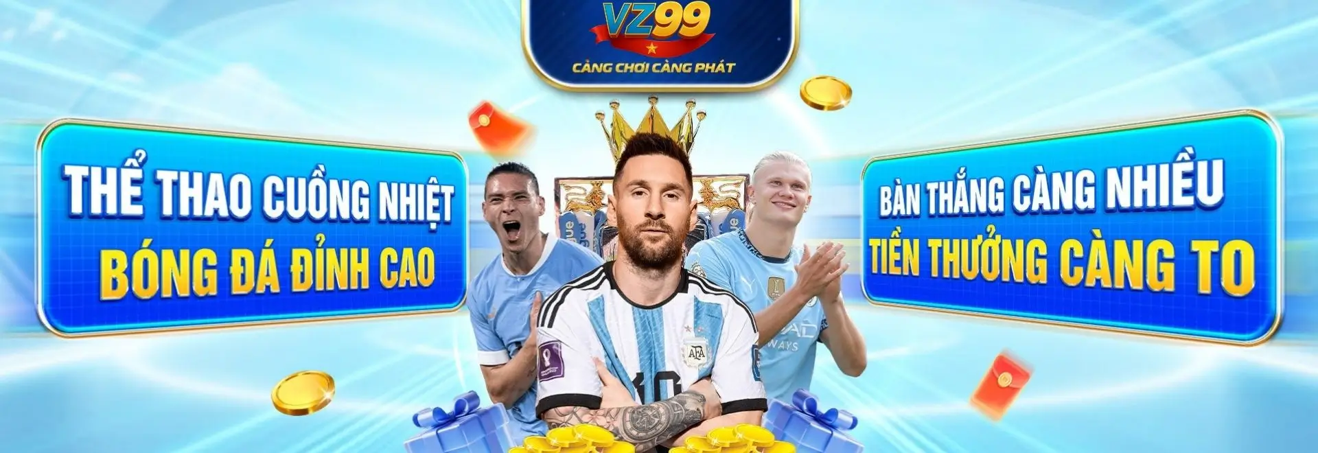 Banner Wesite chính thức nhà cái VZ99